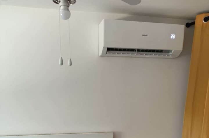 Climatisation d’une chambre à l’étage